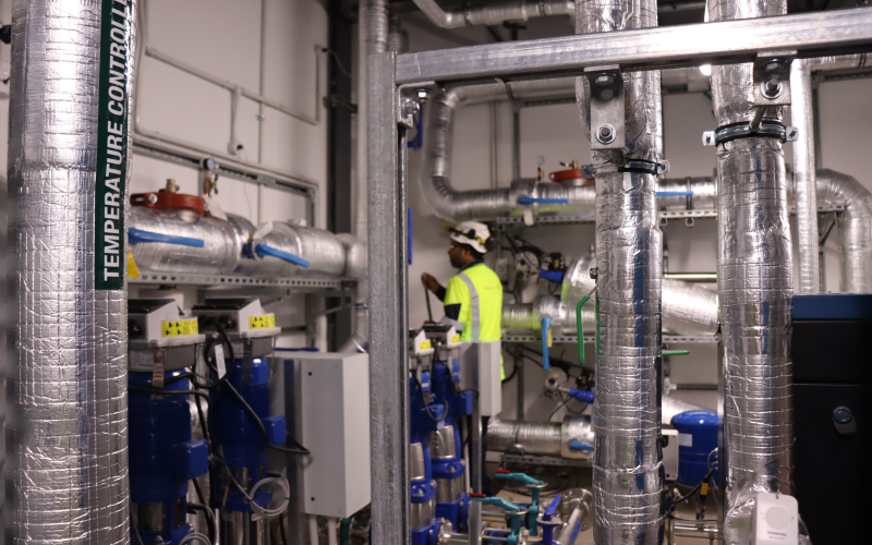 plant room working