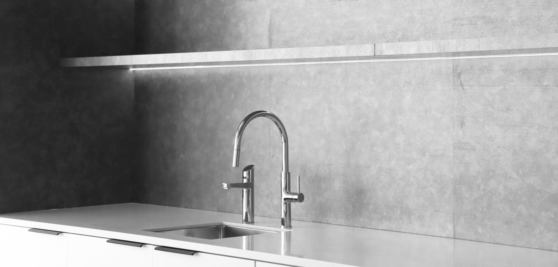 Black and white tapware Copy