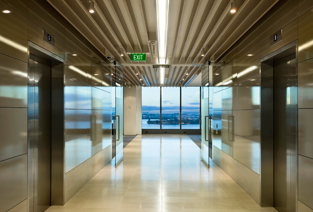 office tour deloitte auckland hallway 2022