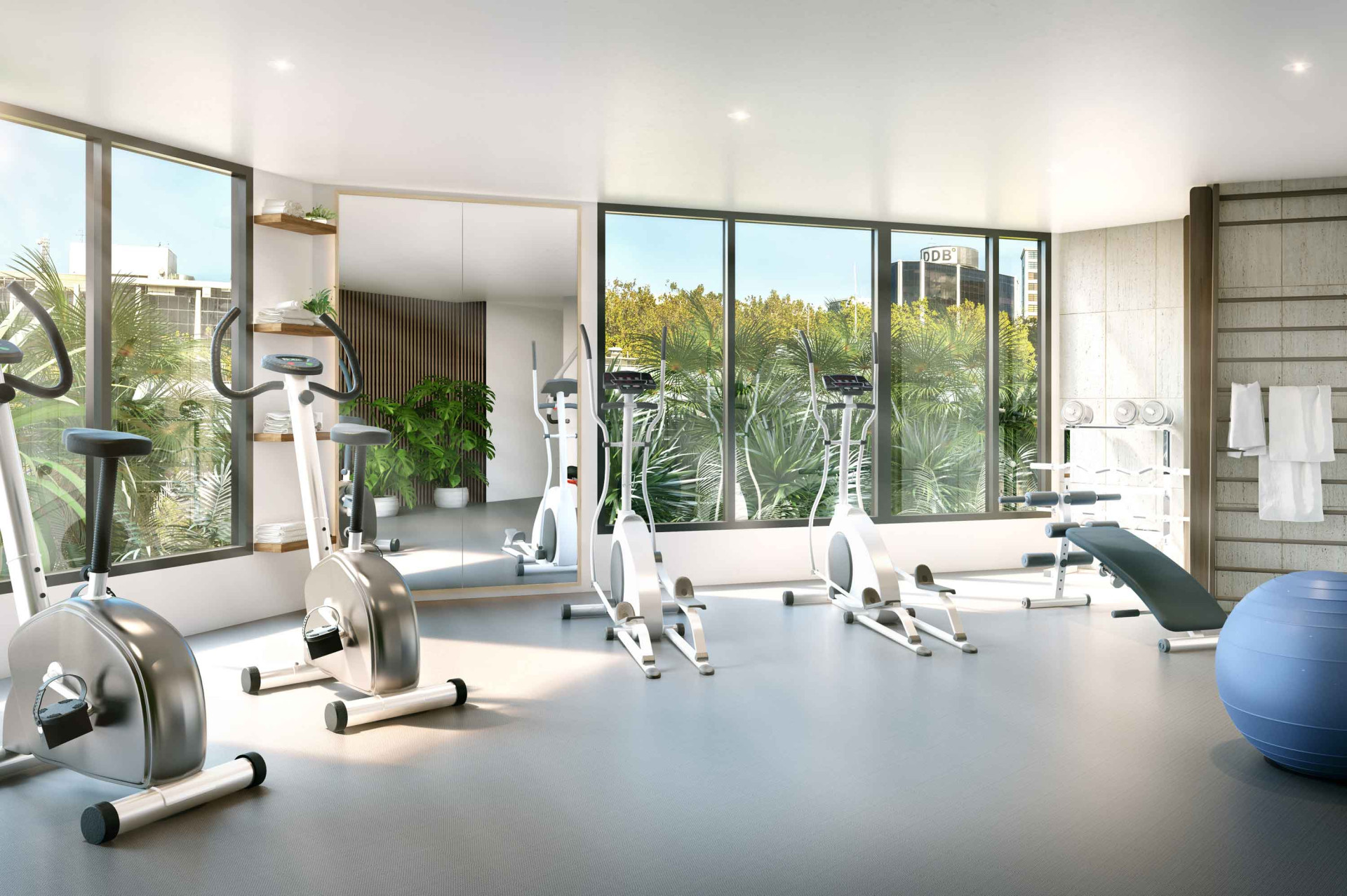 vincent exercise room